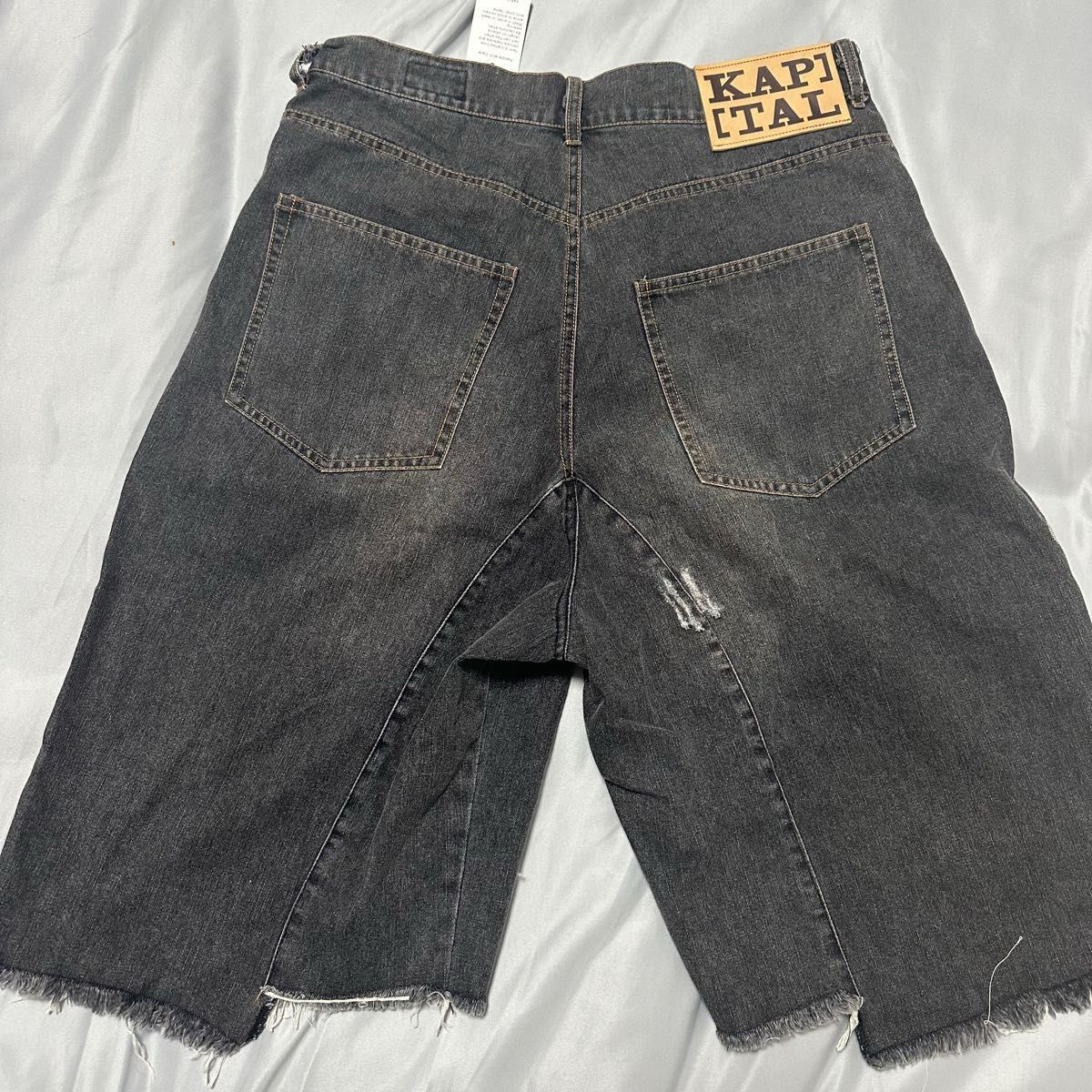 KAPITAL 14ozデニム5Pショートパンツ BONE刺繍 M|Yahoo!フリマ KAPITAL 14ozデニム5Pショートパンツ BONE刺繍 M|Yahoo!フリマ