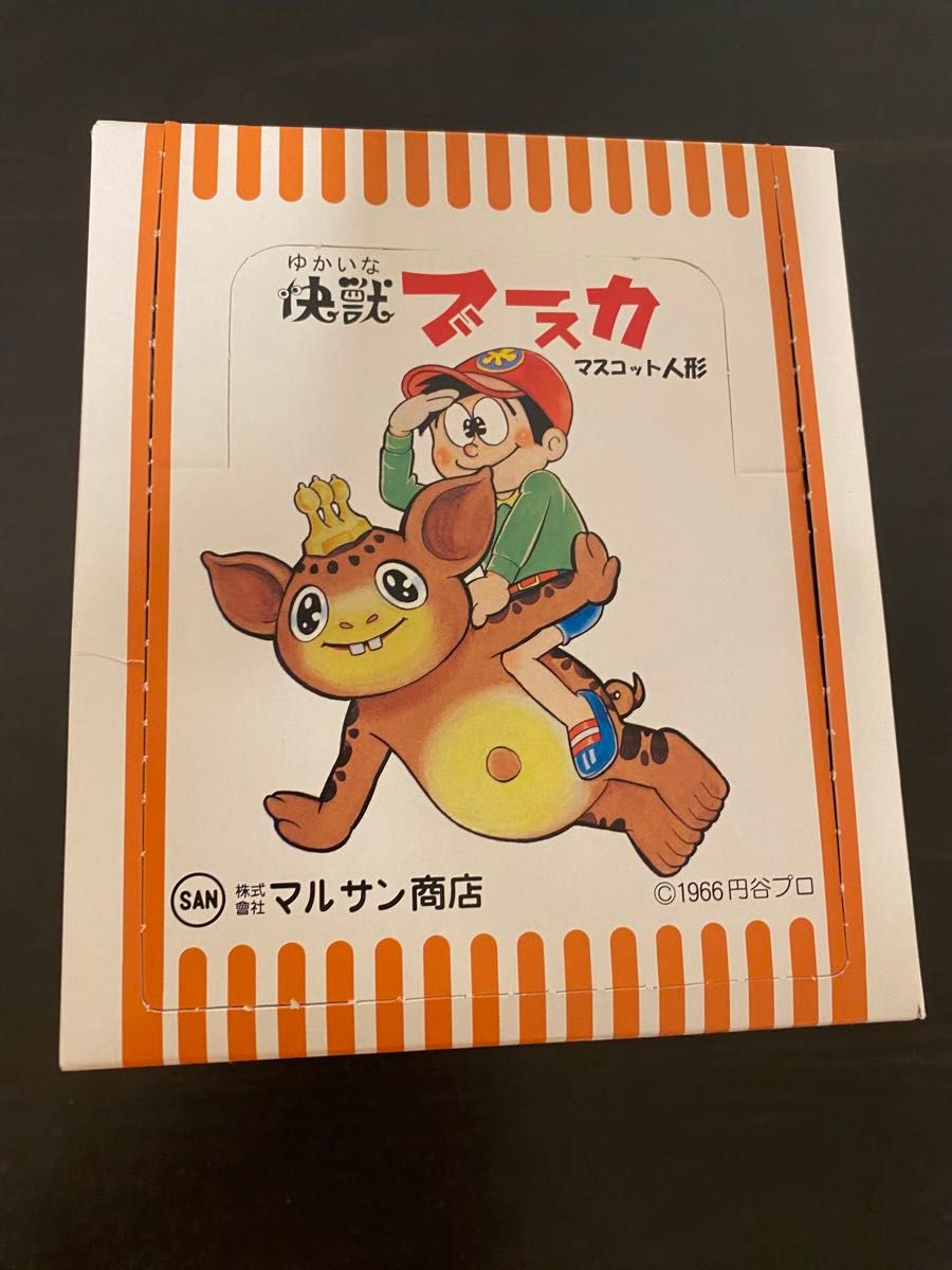 M1号 快獣ブースカ マスコット人形 6個セット オレンジ箱 未 M1号 快獣ブースカ マスコット人形 6個セット オレンジ箱 未
