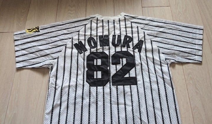 当時物 レア】阪神 タイガース 野村 ホーム ユニフォーム L 当時物 レア】阪神 タイガース 野村 ホーム ユニフォーム L