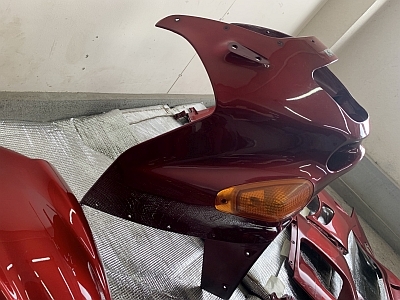 ZZR400 ZZ-R400 ZX400N 93-07 カウル 外装セット レッド 12点 ZZR400 ZZ-R400 ZX400N 93-07 カウル 外装セット レッド 12点