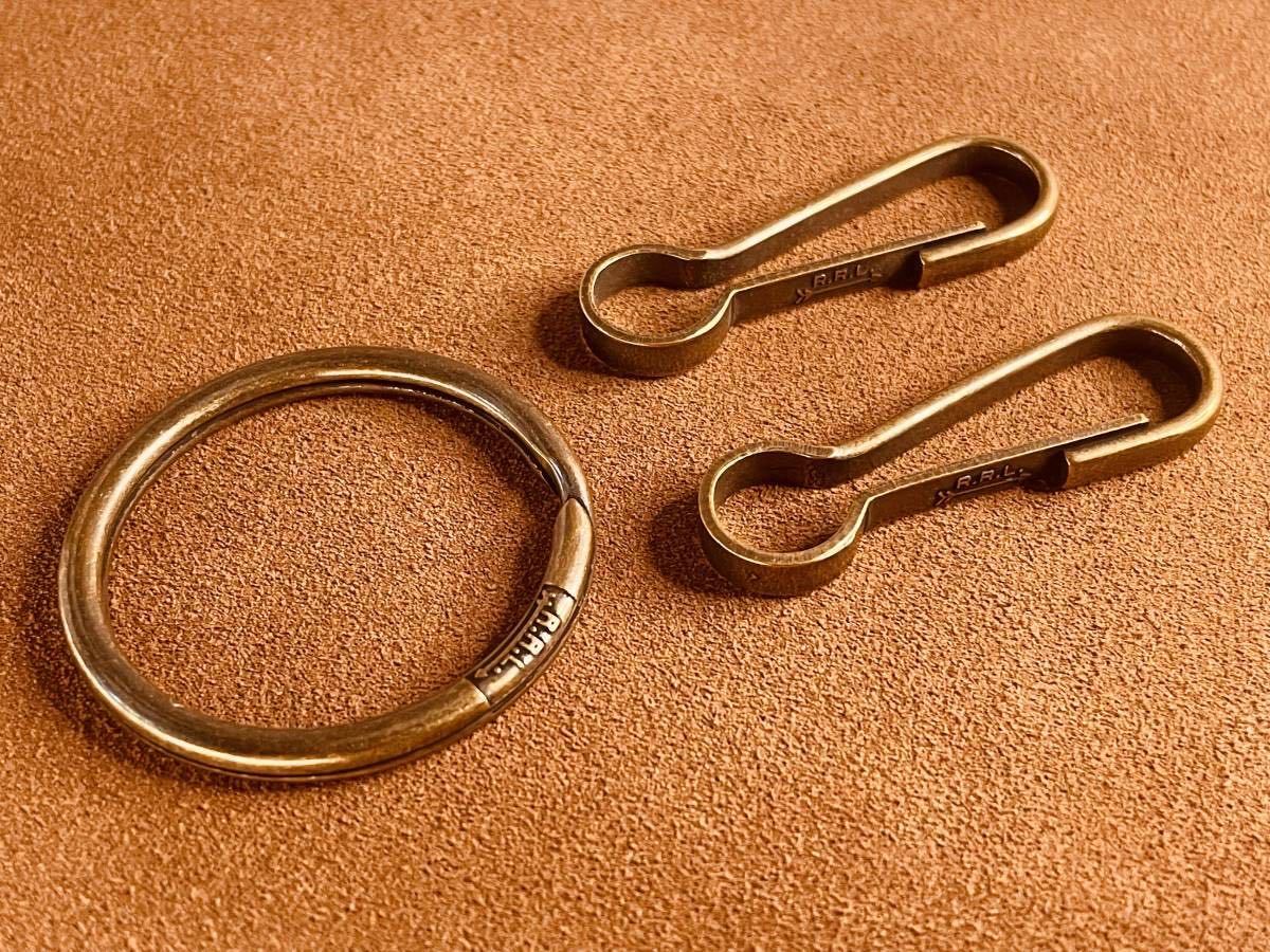 RRL キーフック キーホルダー フック セット ブラス 真鍮|Yahoo RRL キーフック キーホルダー フック セット ブラス 真鍮|Yahoo