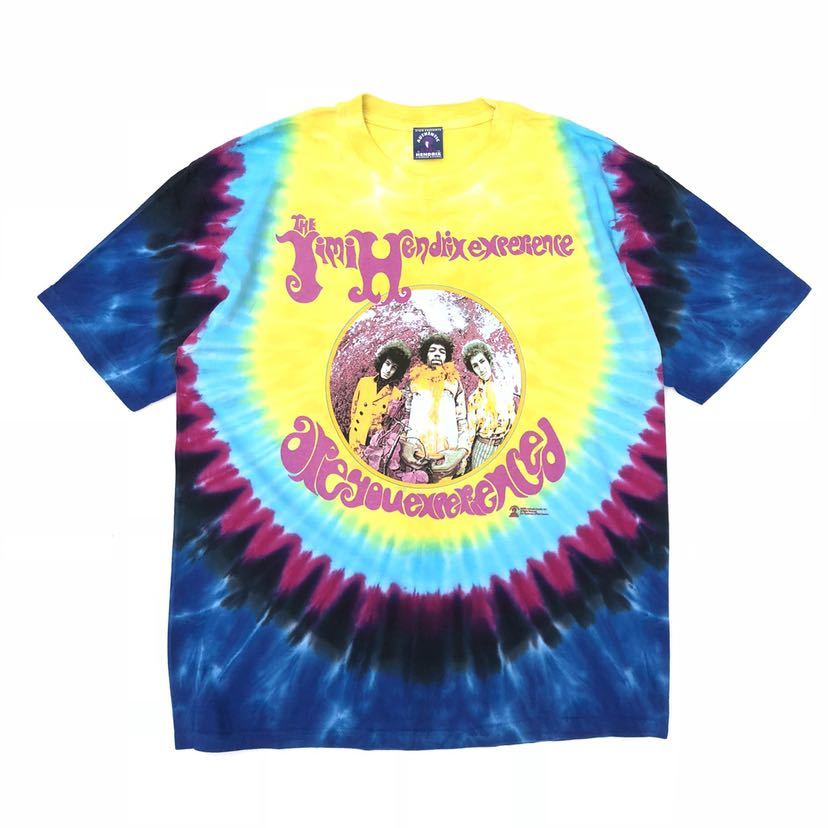 □激レア デッドストック□2000s JIMI HENDRIX タイダイ Tシャツ L