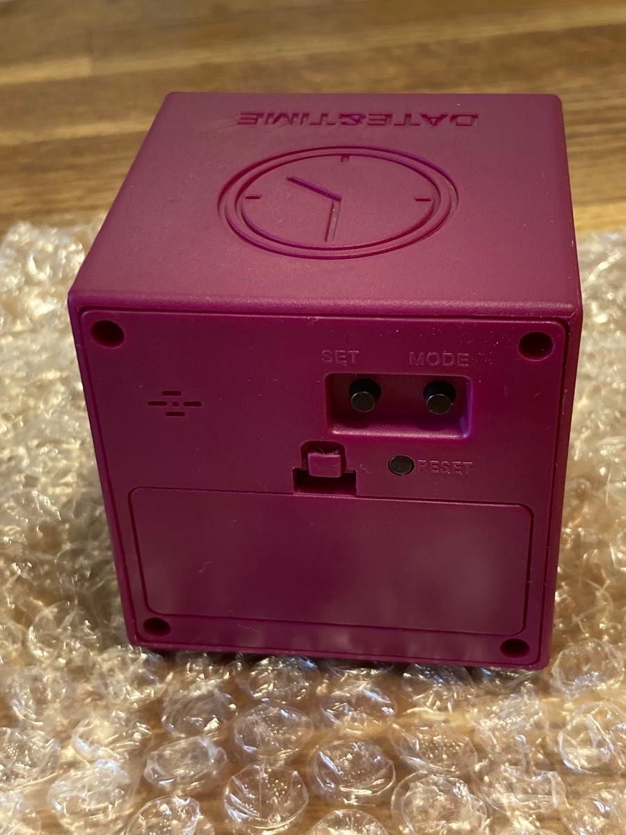 メルセデスベンツロゴ入り コロコロキュービッククロック 時計 メルセデスベンツロゴ入り コロコロキュービッククロック 時計