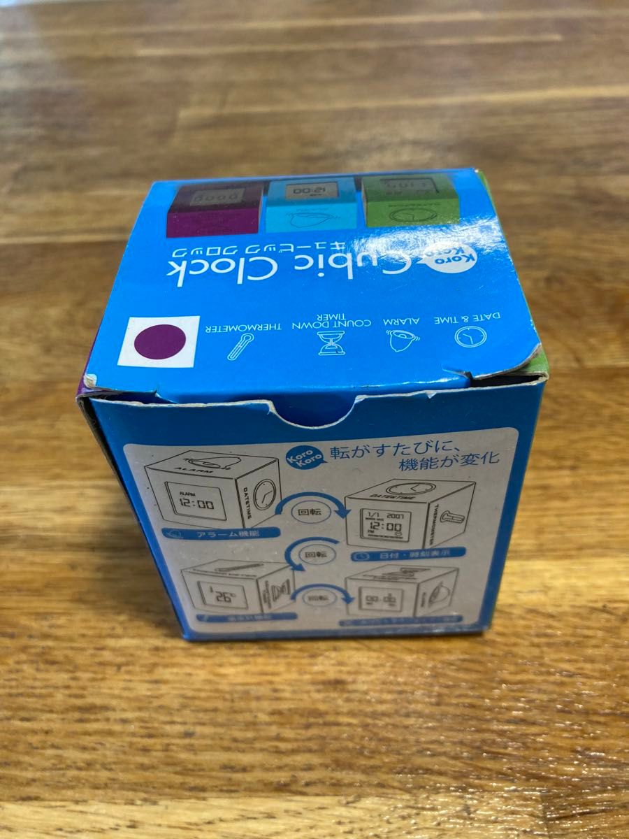 メルセデスベンツロゴ入り コロコロキュービッククロック 時計 メルセデスベンツロゴ入り コロコロキュービッククロック 時計