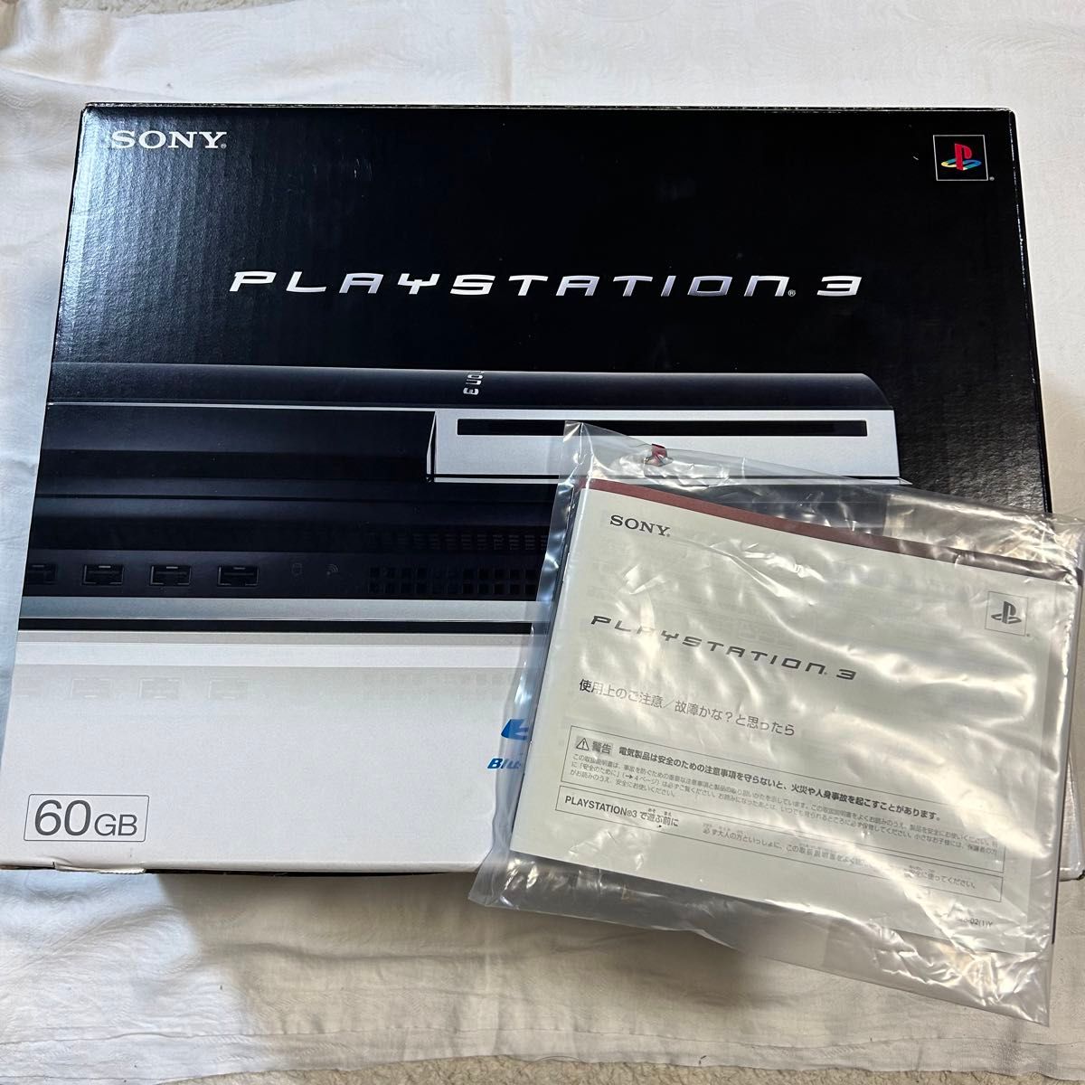 SONY PS3 本体 初期型 60GB メモリーカードアダプター・ソフト付 SONY PS3 本体 初期型 60GB メモリーカードアダプター・ソフト付