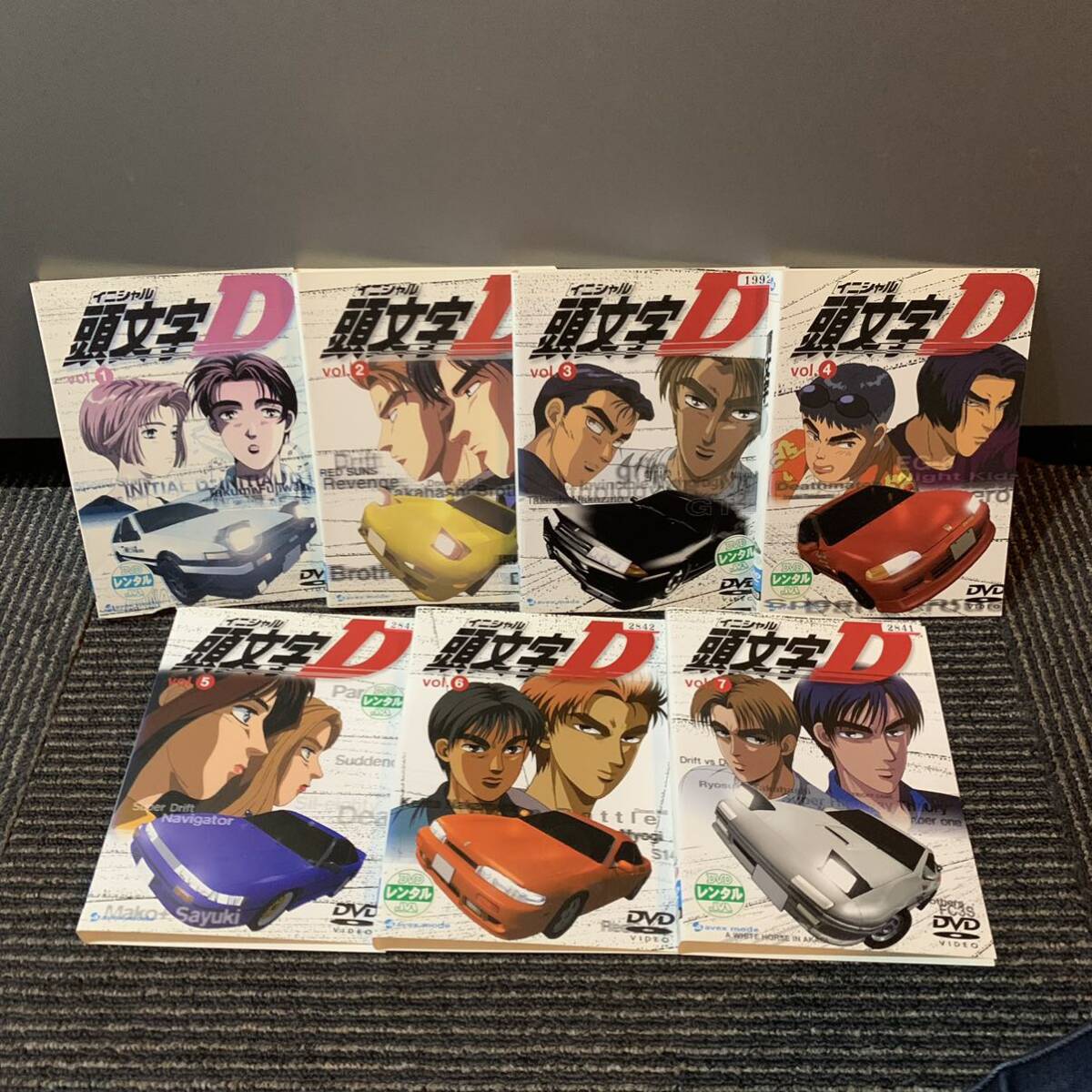 頭文字D first stage 1st ファースト DVD 1-7巻 全巻 頭文字D first stage 1st ファースト DVD 1-7巻 全巻