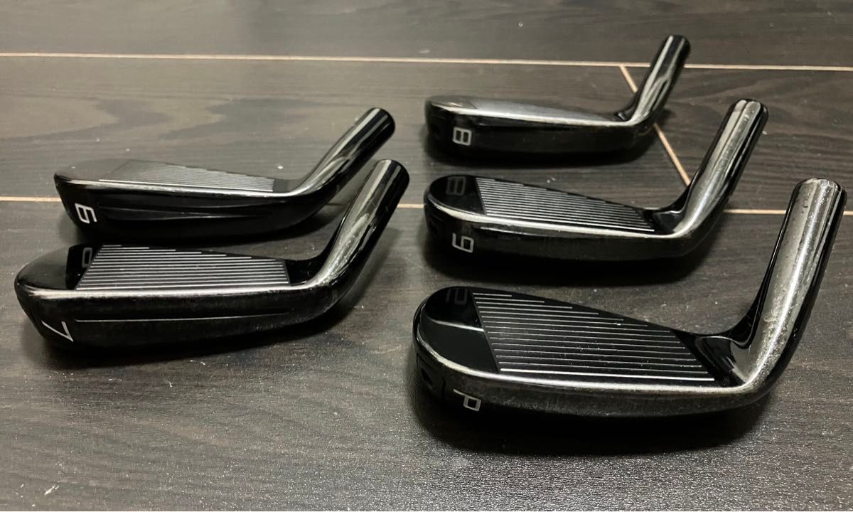 早い者勝ち!P790ブラック アイアン ヘッドのみ6〜P 5本セット 2021 早い者勝ち!P790ブラック アイアン ヘッドのみ6〜P 5本セット 2021