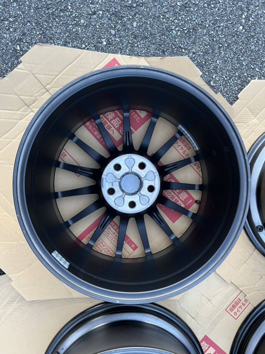 新車取り外し 送料無料 トヨタGRヤリス 純正ホイール4本セット 新車取り外し 送料無料 トヨタGRヤリス 純正ホイール4本セット