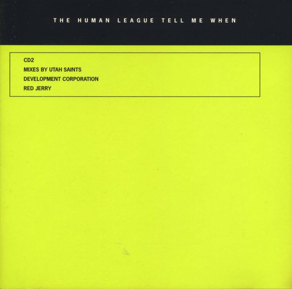 The HUMAN LEAGUE★Tell Me When [ヒューマン リーグ,フィル オーキー,Philip Oakey]_画像1