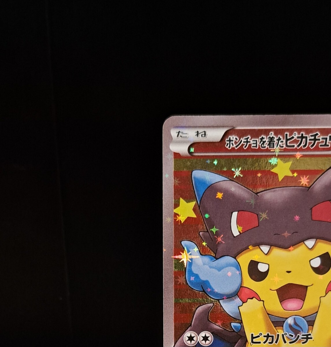 ポンチョを着たピカチュウ メガリザードンX 207/XY-P PROMO ポンチョを着たピカチュウ メガリザードンX 207/XY-P PROMO