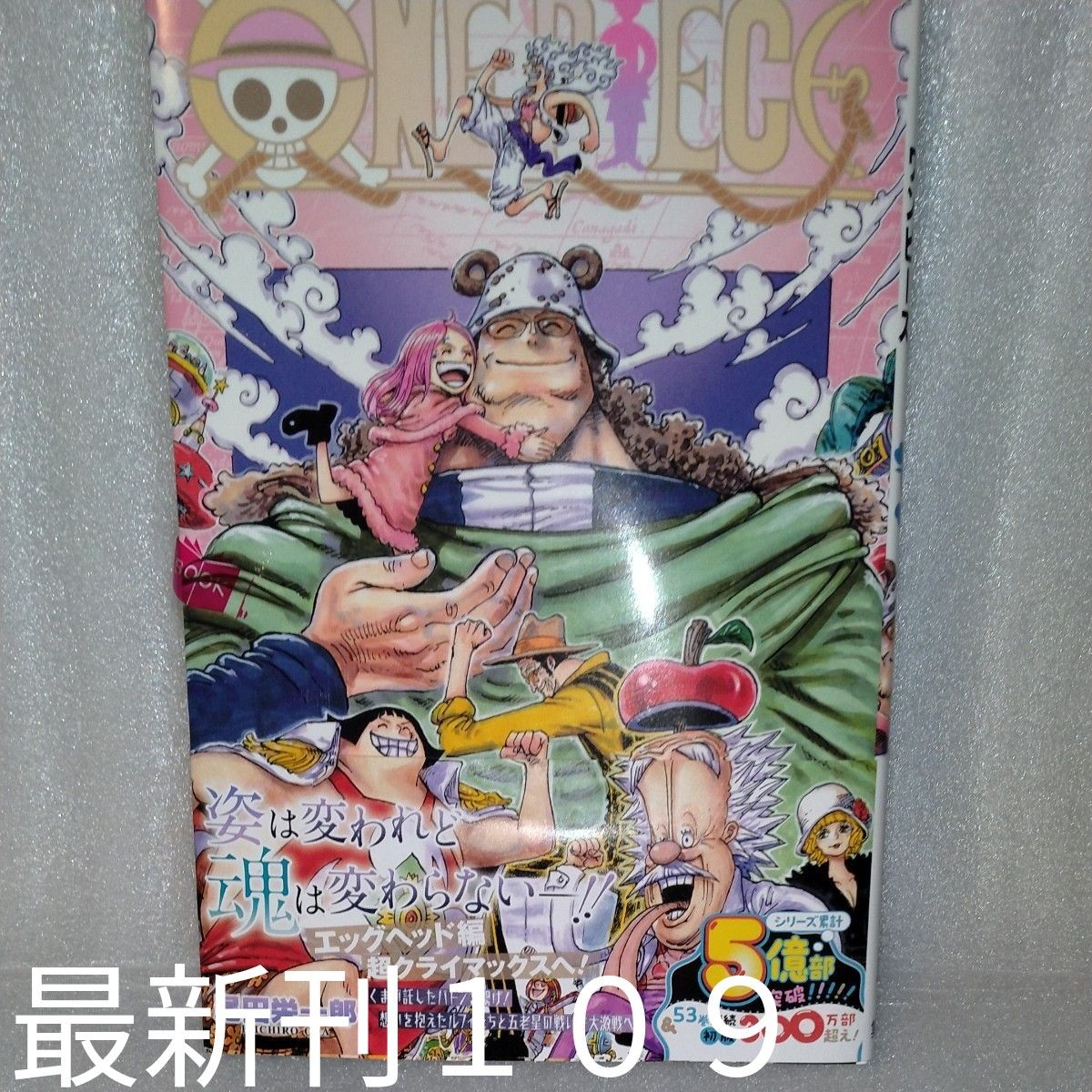 ONEPIECE ワンピース最新刊109 108 107 106 105 5冊 ONEPIECE ワンピース最新刊109 108 107 106 105 5冊