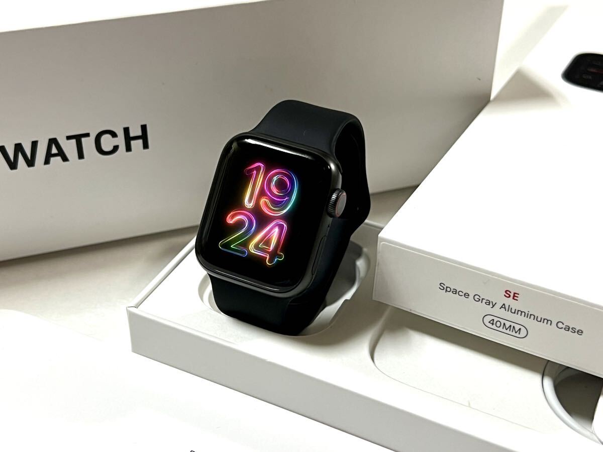 即決 送料無料 Apple Watch SE 40mm アップルウォッチ スペース 即決 送料無料 Apple Watch SE 40mm アップルウォッチ スペース