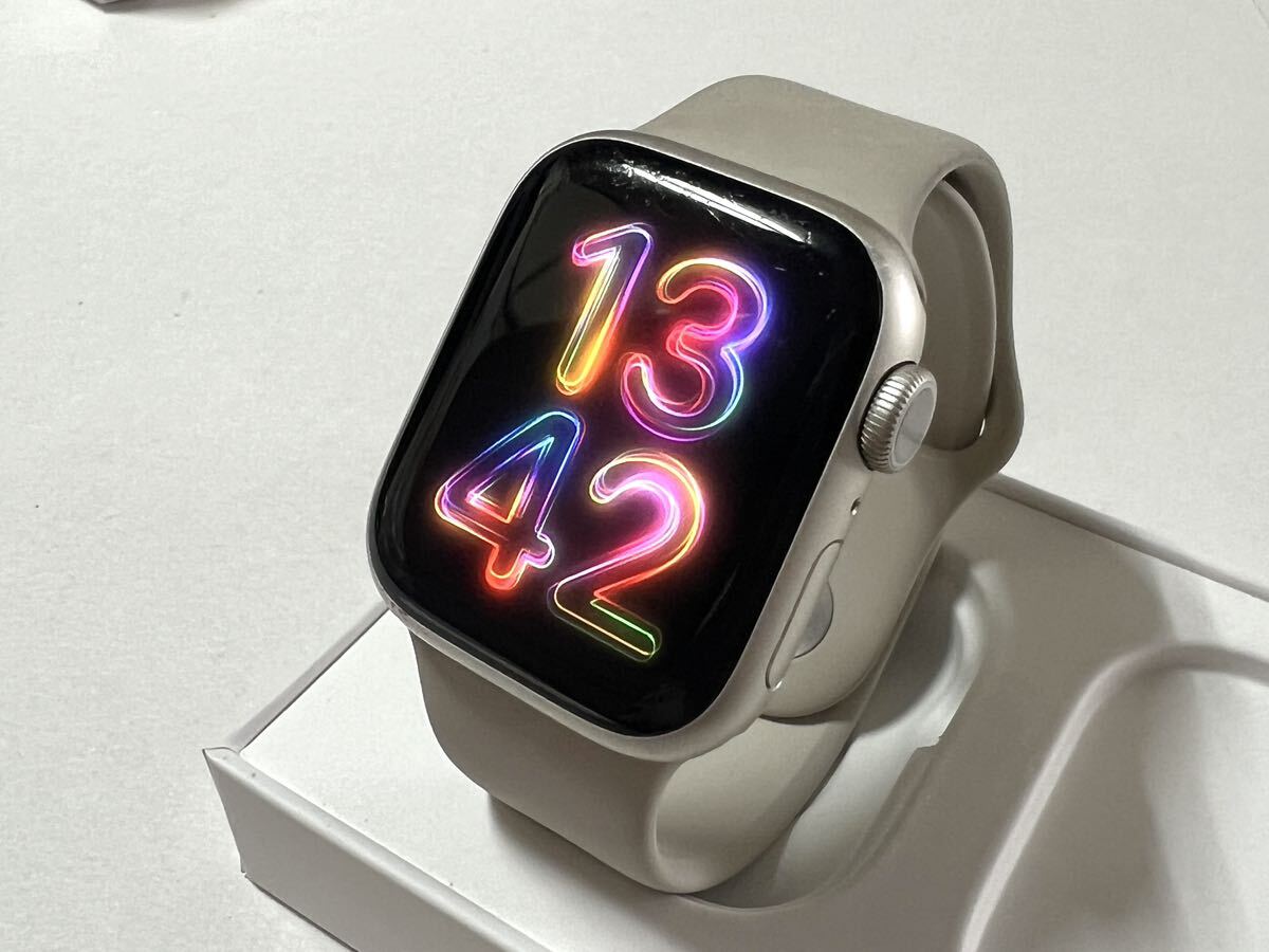 激安本物 値下げ新品同様APPLE WATCH 7 アップルウォッチ41 激安本物 値下げ新品同様APPLE WATCH 7 アップルウォッチ41