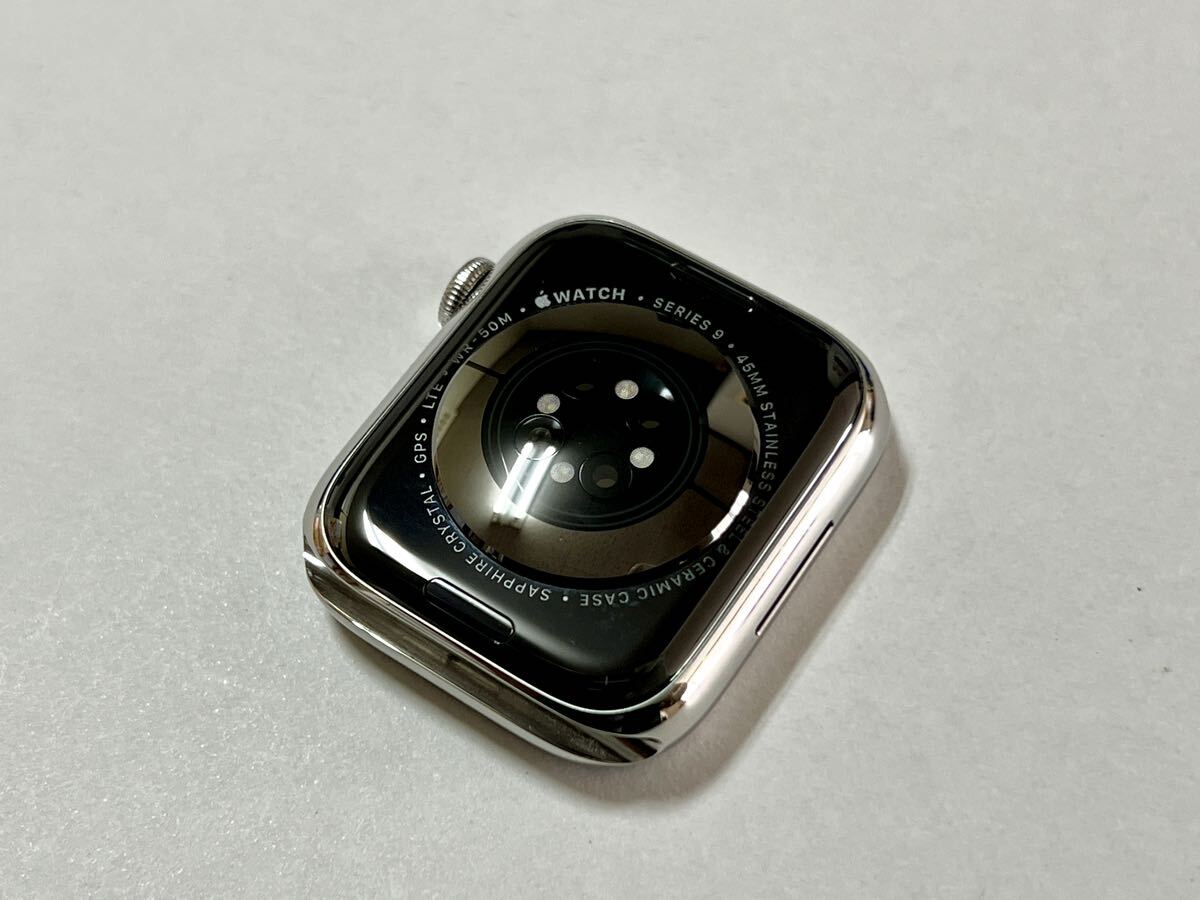 美品 バッテリー100% Apple Watch Series 9 45mm アップル 美品 バッテリー100% Apple Watch Series 9 45mm アップル
