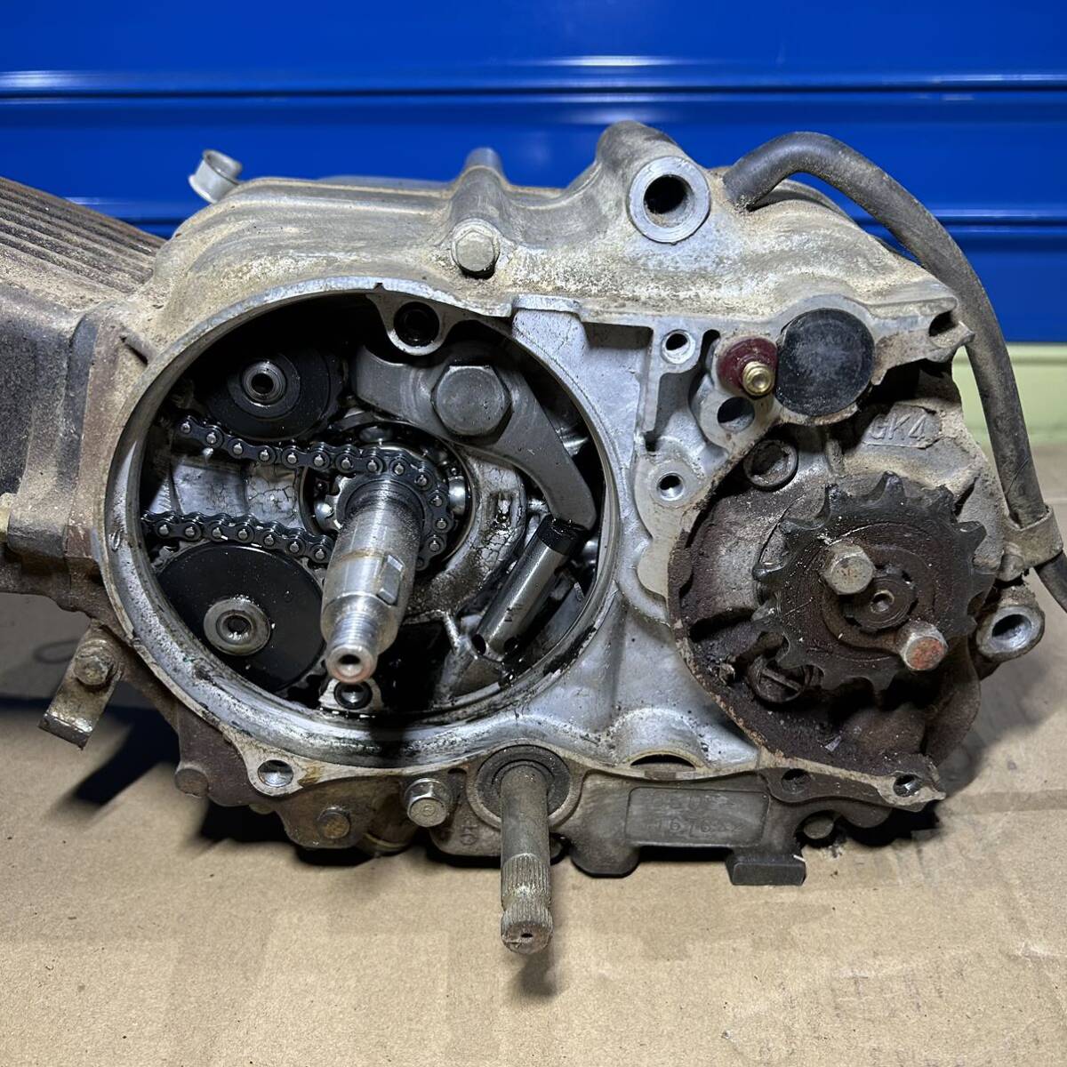 HONDA スーパーカブ C50 純正エンジン 実働 セル無し 3速 C50E HONDA スーパーカブ C50 純正エンジン 実働 セル無し 3速 C50E