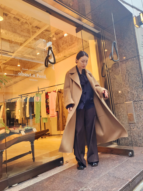 Drawer ドゥロワー 18AW シルクレーヨン ジャカード ボウ Drawer ドゥロワー 18AW シルクレーヨン ジャカード ボウ