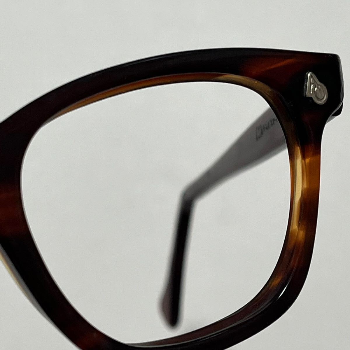 70s AMERICAN OPTICAL FLEX FIT 46/24 アンバー アメリカン 70s AMERICAN OPTICAL FLEX FIT 46/24 アンバー アメリカン