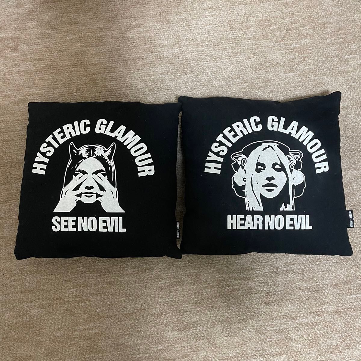 ノベルティ 非売品 HYSTERIC GLAMOUR クッション 2個|Yahoo ノベルティ 非売品 HYSTERIC GLAMOUR クッション 2個|Yahoo