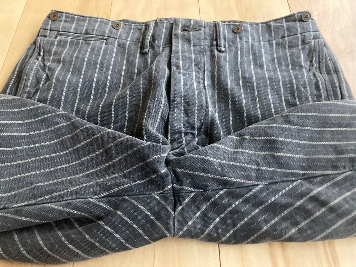 RRL ストライプ トラウザー 32/32|Yahoo!フリマ(旧PayPayフリマ) RRL ストライプ トラウザー 32/32|Yahoo!フリマ(旧PayPayフリマ)