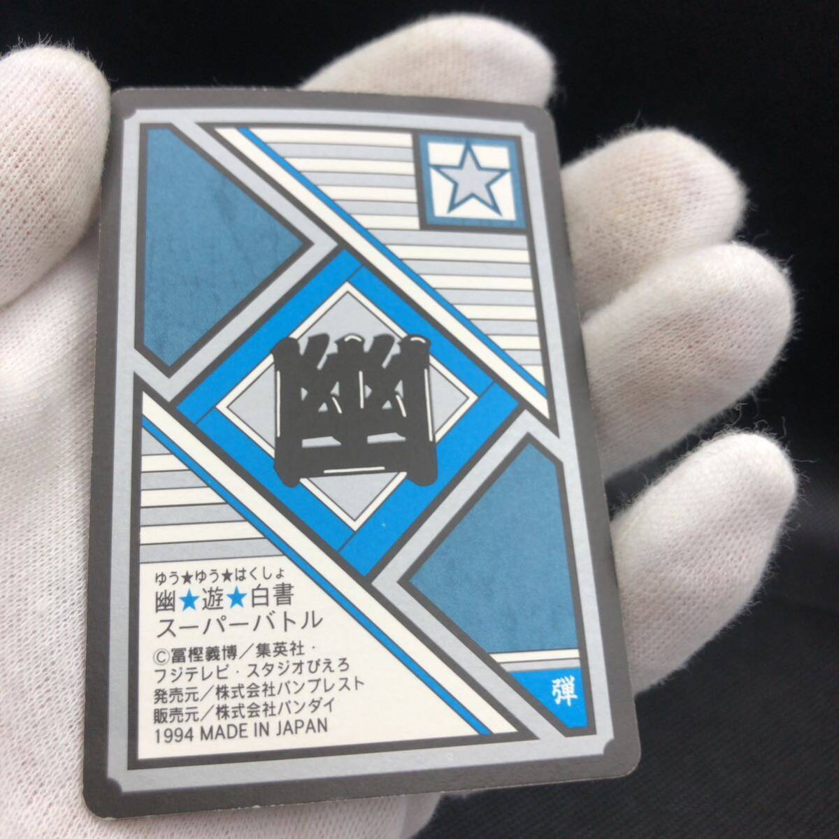 幽遊白書 カードダス No 210 雷禅 超絶 妖力の霊丸 キラ 未 幽遊白書 カードダス No 210 雷禅 超絶 妖力の霊丸 キラ 未