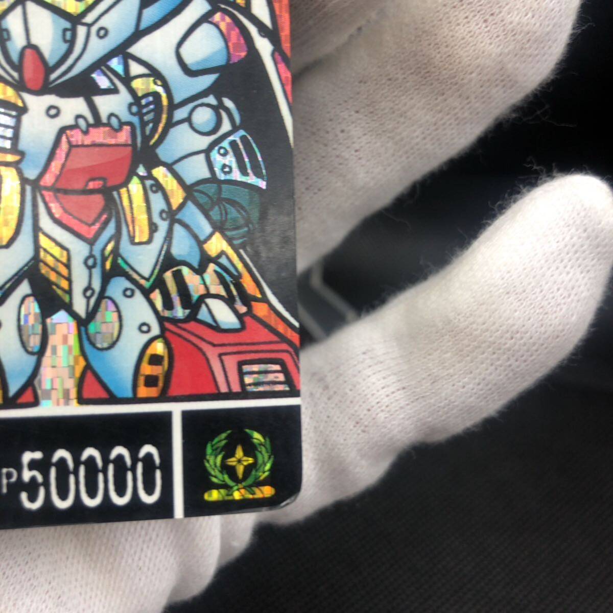 SDガンダムカードダス 500枚記念 500 白銀機兵ベガスジャノーン SDガンダムカードダス 500枚記念 500 白銀機兵ベガスジャノーン