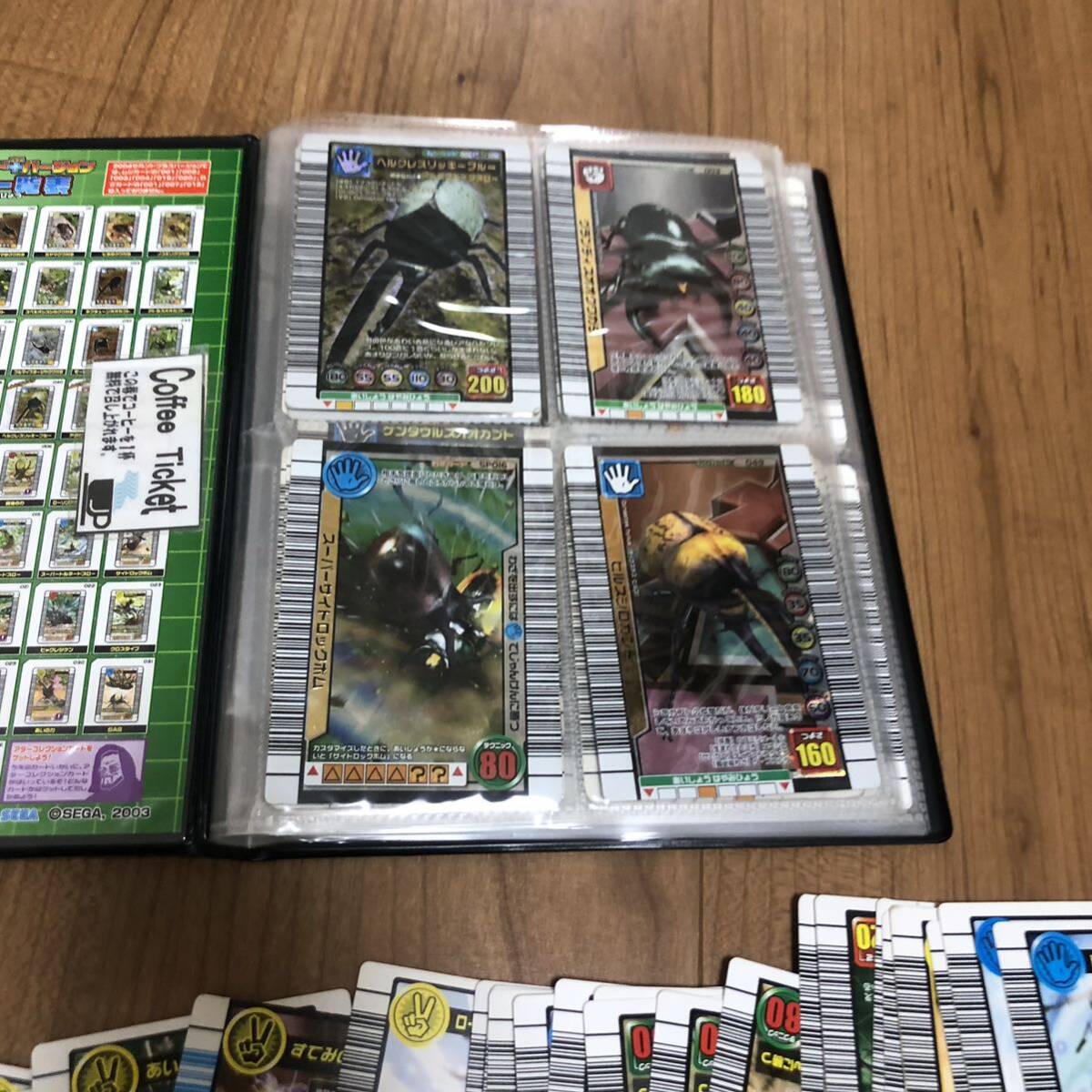 甲虫王者ムシキング ムシキングカード 大量まとめ売り ファイル 甲虫王者ムシキング ムシキングカード 大量まとめ売り ファイル