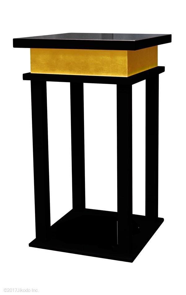 家具調仏壇にピッタリの高級モダン仏具【ルキア八具足:ダーク 家具調仏壇にピッタリの高級モダン仏具【ルキア八具足:ダーク
