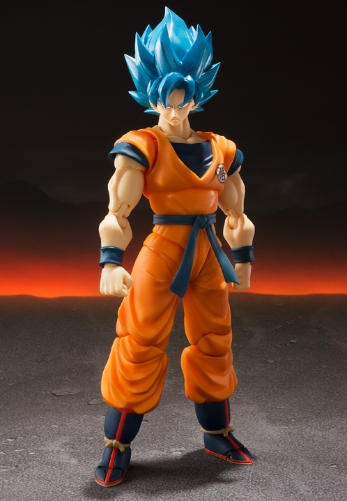 格安 【送料無料・新品未開封】 S.H.Figurerts フィギュアーツ ドラゴンボール スーパーサイヤ人ゴッドスーパーサイヤ人孫悟空 -超- 孫悟空