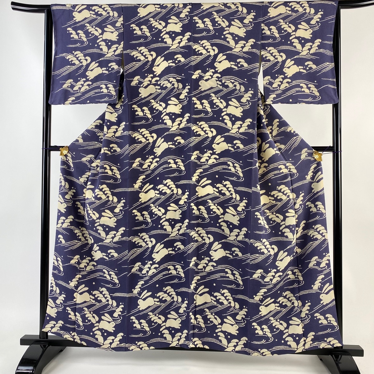 紬 名品 158cm 63.5cm 正絹 紬 名品 158cm 63.5cm 正絹