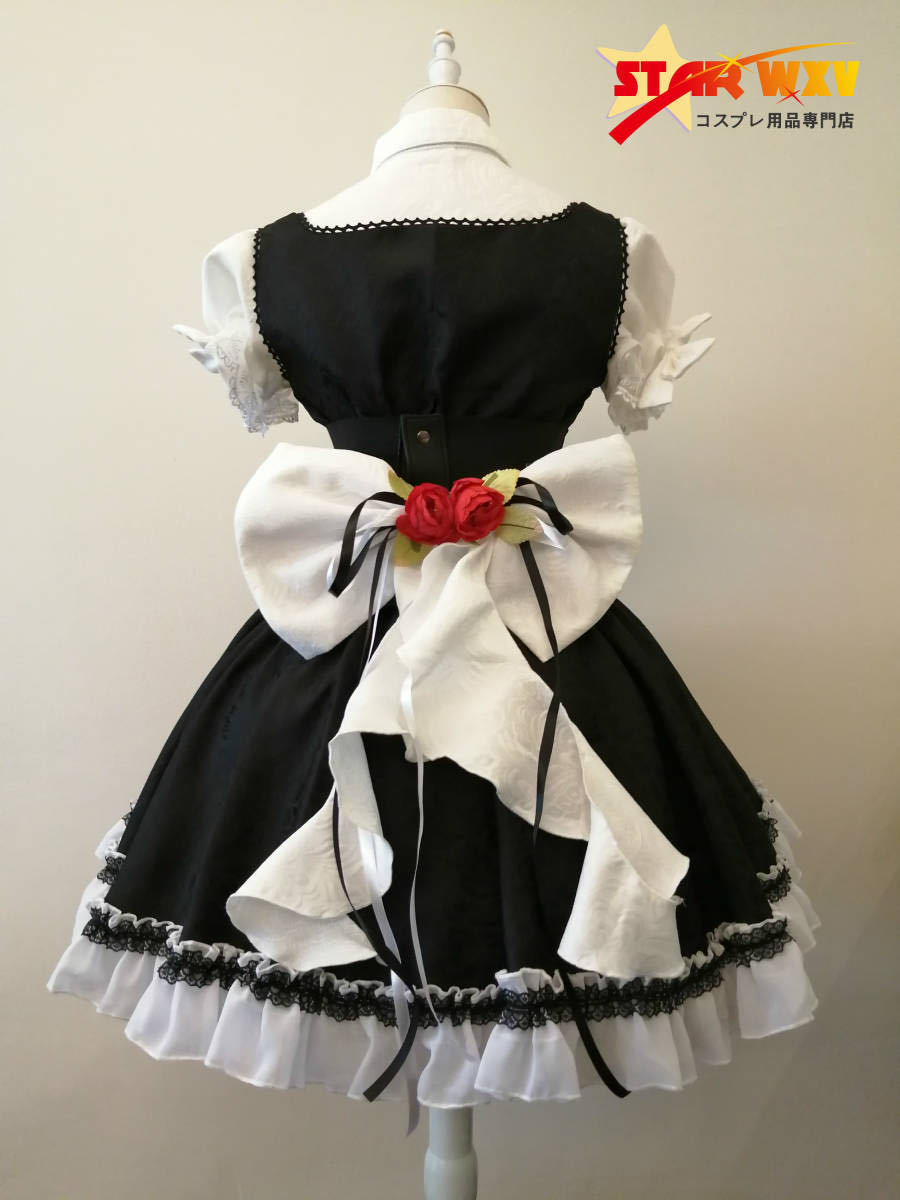 正規品!】コスプレ衣装 東方Project 霧雨魔理沙 フリル地獄 正規品!】コスプレ衣装 東方Project 霧雨魔理沙 フリル地獄