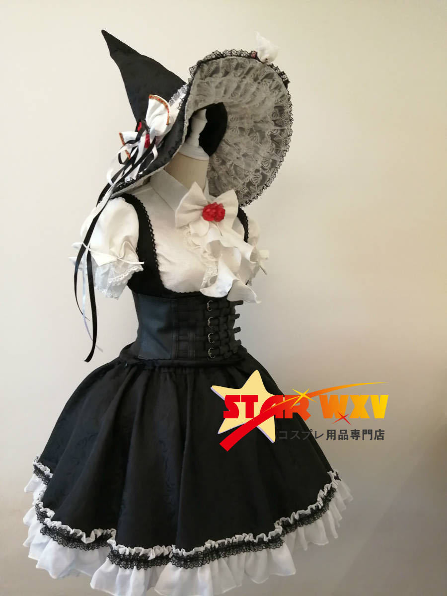 Bibian 比比昂- 【正規品!】コスプレ衣装東方Project 霧雨魔 Bibian 比比昂- 【正規品!】コスプレ衣装東方Project 霧雨魔