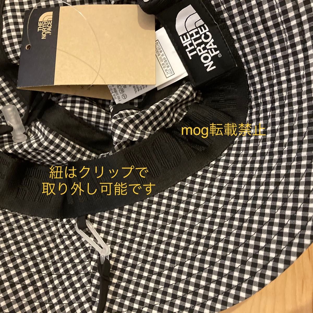 THE NORTH FACE 新品タグ付 ギンガムチェックバケットハット M THE NORTH FACE 新品タグ付 ギンガムチェックバケットハット M