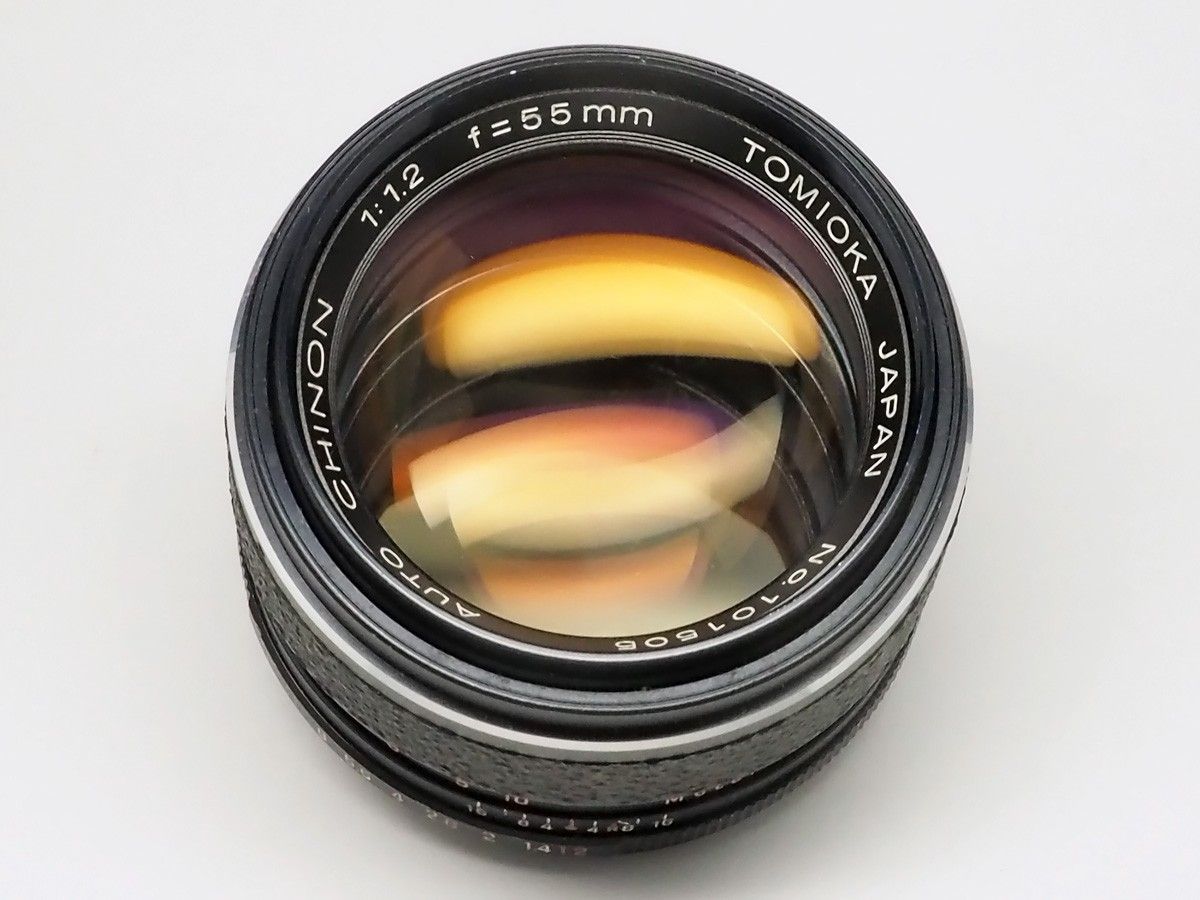TOMIOKA AUTO CHINON 富岡光学 55mm F1 2 M42マウント レンズ TOMIOKA AUTO CHINON 富岡光学 55mm F1 2 M42マウント レンズ