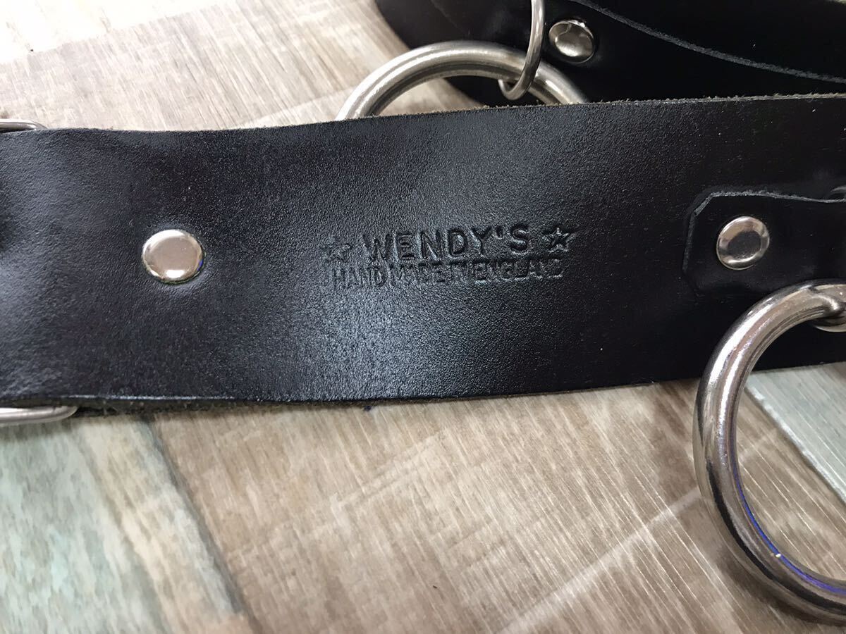 WENDY'S シドリング ベルトused品 punk rock sex pistols 666 WENDY'S シドリング ベルトused品 punk rock sex pistols 666