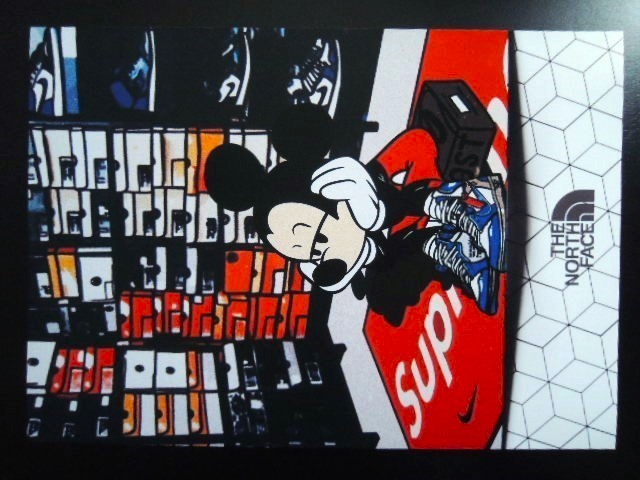 A4 額付き ポスター ミッキーマウス Mickey Mouse スニーカー A4 額付き ポスター ミッキーマウス Mickey Mouse スニーカー