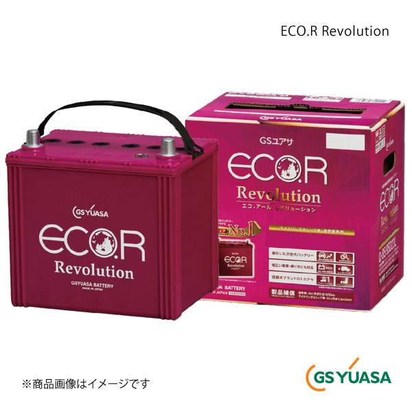 GS YUASA GS Yuasa battery 1 piece ECO.R Revolution/ eko.a-ru Revolution N-BOX DBA-JF1 SS package product number :ER-M-42R/55B20R-EA