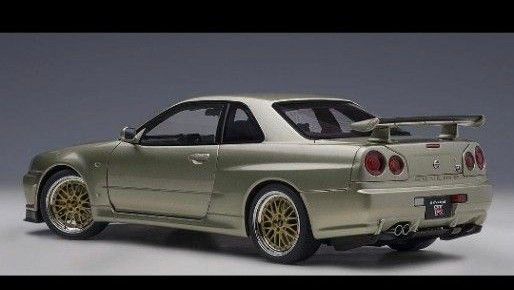 スカイラインGT-R VスペックII ニュル BBS LMホイールver R34 スカイラインGT-R VスペックII ニュル BBS LMホイールver R34