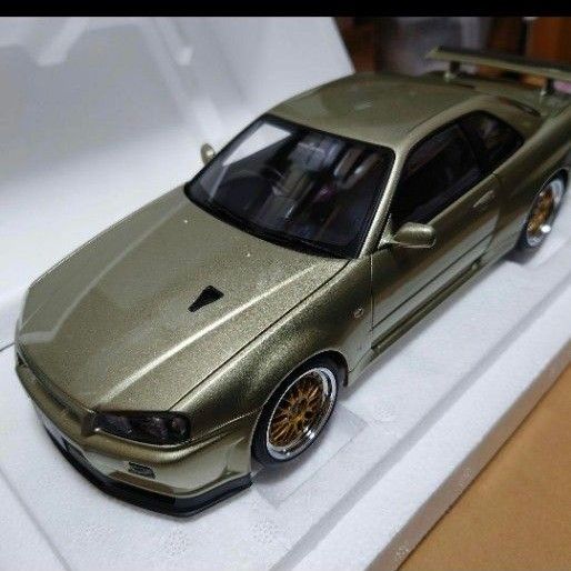 スカイラインGT-R VスペックII ニュル BBS LMホイールver R34 スカイラインGT-R VスペックII ニュル BBS LMホイールver R34