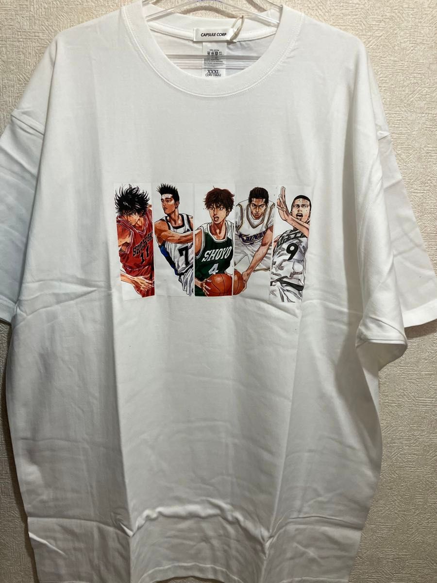 スラムダンクSlam dunk ACE Tシャツ XXXLサイズ 新品未使用 白 スラムダンクSlam dunk ACE Tシャツ XXXLサイズ 新品未使用 白