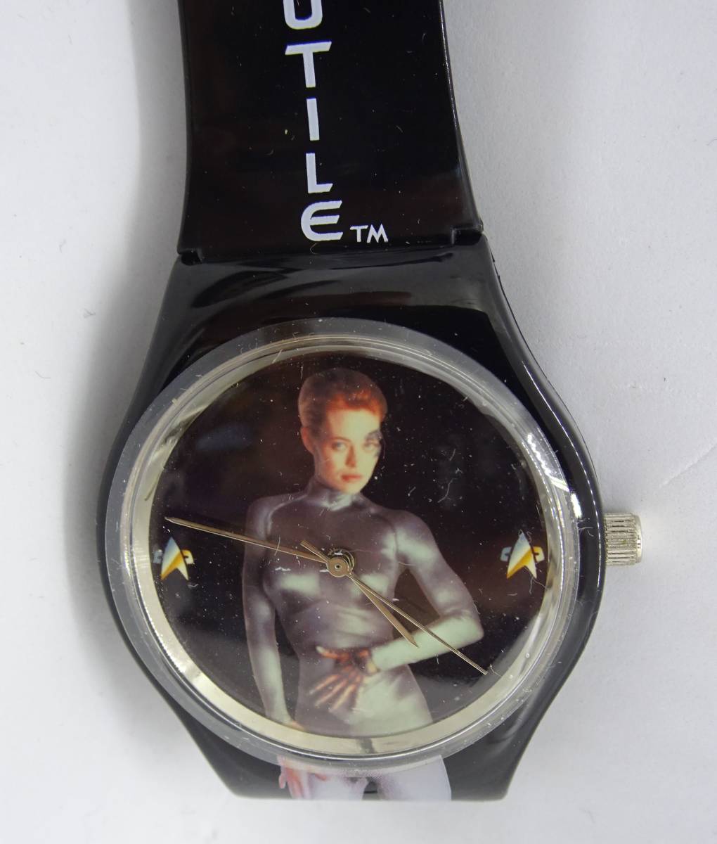 Valdawn Star Trek Seven of Nine Voyager wristwatch new goods battery possible to exchange 