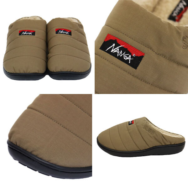 NANGA (ナンガ) x SUBU スブ HINOC WINTER SANDAL 2022 ヒノックウィンター サンダル NAVY 1(JP24.0-25.5cm) N018_画像5
