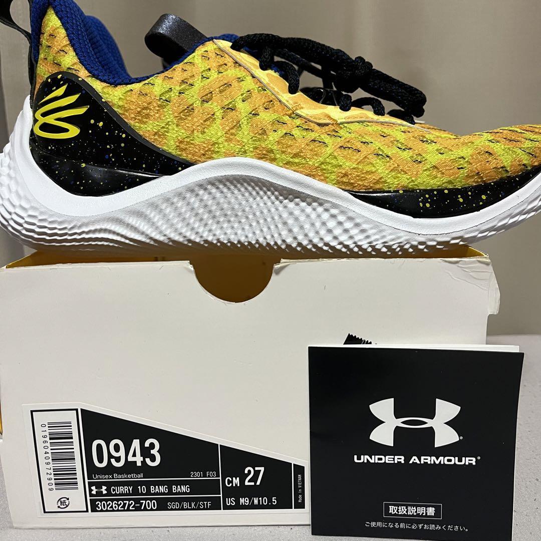 Under Armour カリー10 Curry10 27センチ ステフィンカリー Under Armour カリー10 Curry10 27センチ ステフィンカリー