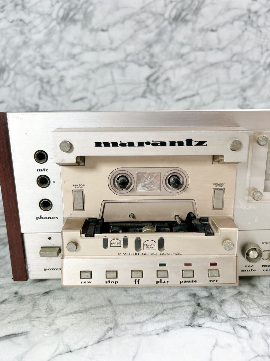 動作未確認】Marantz SD6000 DBX カセットデッキ ジャンク 動作未確認】Marantz SD6000 DBX カセットデッキ ジャンク