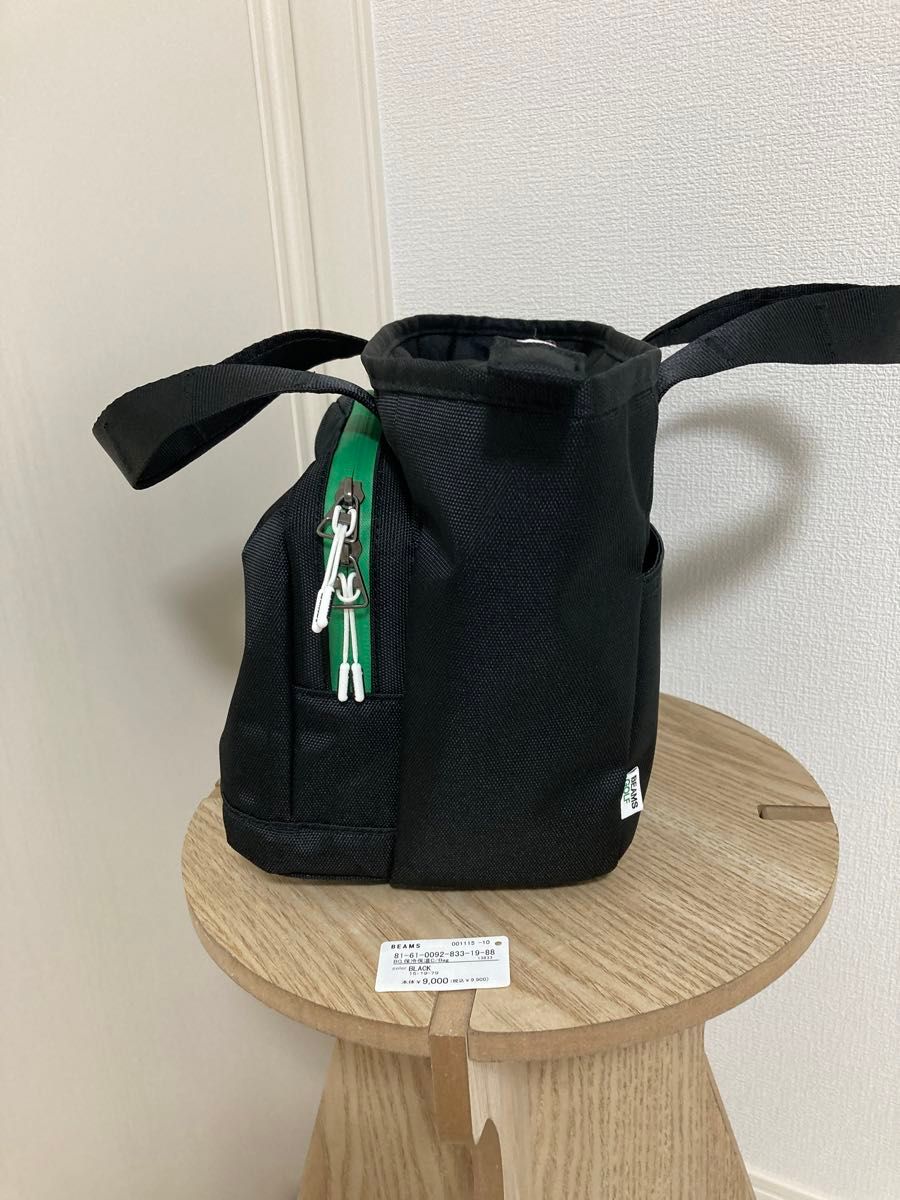 未使用に近い ビームスゴルフ 保冷付き カートバッグ ラウンド 未使用に近い ビームスゴルフ 保冷付き カートバッグ ラウンド