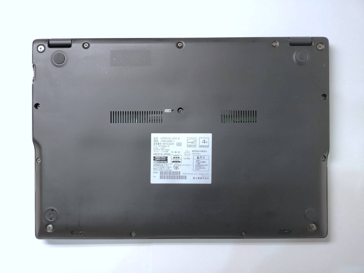 富士通LIFEBOOK U939/A Win11Pro+Office2021 富士通LIFEBOOK U939/A Win11Pro+Office2021