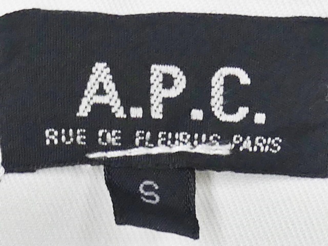 即決 フランス製 A P C メンズS F-2ジャケット型 アーペーセー 即決 フランス製 A P C メンズS F-2ジャケット型 アーペーセー
