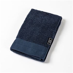 〔5個セット〕楠橋紋織 くすばしタオル ダブルスター タントロ フェイスタオル 約34cm×85cm ネイビー 1-68265-31-KONX