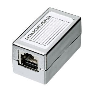 【新品】〔5個セット〕 サンワサプライ STP用中継アダプタ(エンハンスドカテゴリ5) ADT-EX-STPNX5