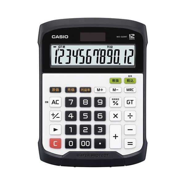 [ new goods ] Casio Computer waterproof dustproof calculator WD-320MT-N