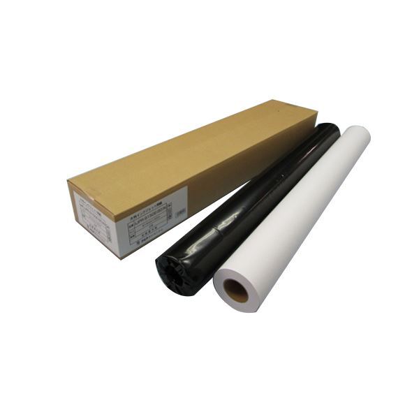 【新品】アジア原紙 大判インクジェット用紙 普通紙 80g 610×50 2本入 IJPR-6150E(80)N